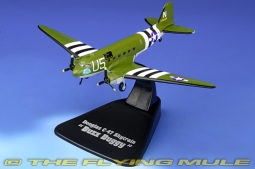 C-47 Skytrain Diecast Model, USAAF 436th TCG, 81st TCS, Buzz Buggy, RAF