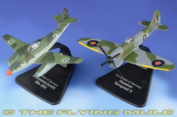 Diecast Model, Me 262 vs Tempest 2-Piece Set