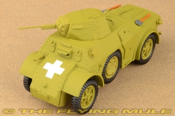 Autoblinda AB 41 Ferroviaria Diecast Model, Italian Army, 1942