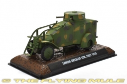 1ZM Armored Car Diecast Model, Italian Army, 1918