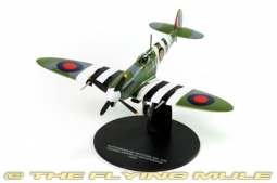 Spitfire Mk IX Diecast Model, RAF No.602 Sqn, MJ586, Pierre Clostermann