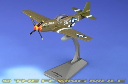 P-51D Mustang Diecast Model, USAAF 357th FG, 363rd FS, #44-14450 Old Crow, Bud