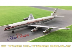 DC-8-41 Diecast Model, Trans Canada, CF-TJA, w/Ground Equipment