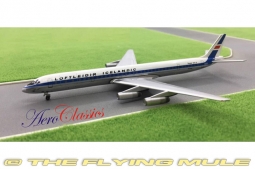 DC-8-63 Diecast Model, Loftledir, TF-FLB