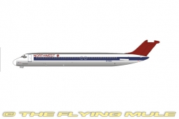 DC-9-50 Diecast Model, Northwest Airlines, N776NC