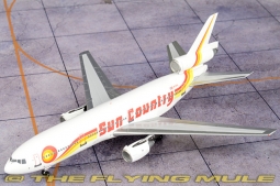 DC-10-10 Diecast Model, Sun Country, N572SC