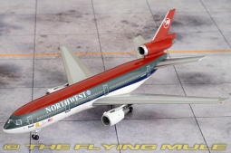 DC-10-30 Diecast Model, Northwest Airlines, N232NW