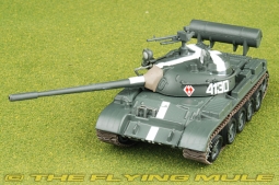 T-55 Diecast Model, Polish Army, #4130, Prague, Czechoslovakia, 1968