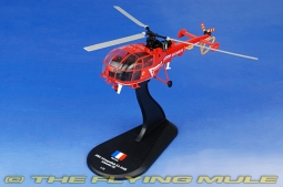 SA 316B Alouette III Diecast Model, French Securite Civile, France, 2002