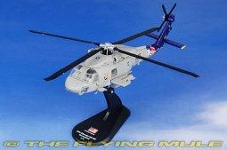 SH-60F Oceanhawk Diecast Model, USN HS-14 Chargers, USS Kitty Hawk, 2004