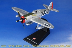 P-47D Thunderbolt Diecast Model, USAAF 56th FG, 61st FS, Lanny Lanowski, 1944