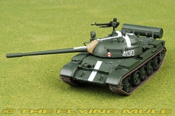 T-55 Diecast Model, Polish Army, #4130, Prague, Czechoslovakia, 1968