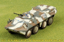 BTR-80 8x8 APC Diecast Model, Russian Army 98th Airborne Div, #343, Serbia