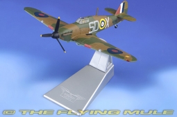 Hurricane Mk I Diecast Model, RAF No.501 Sqn, V6799, K.W Mackenzie, Kenley