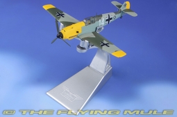 Bf 109E Diecast Model, Luftwaffe 1.(J)/LG 2, White 14, Hans-Joachim