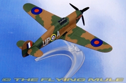 Hurricane Mk I Diecast Model, RAF No.605 Sqn, Archie McKellar, RAF Croydon