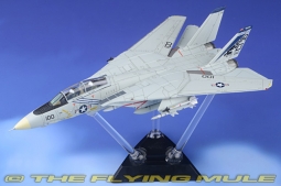 F-14A Tomcat Diecast Model, USN VF-143 Pukin Dogs, AG100, USS Dwight D.