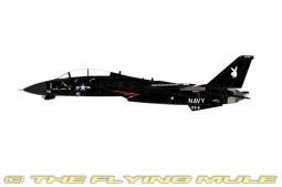 F-14A Tomcat Diecast Model, USN VX-4 Evaluators, Vandy 1 / Black Bunny, NAS - DEC PRE-ORDER