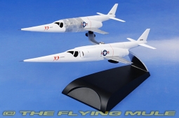 X-3 Stiletto Display Model, USAF, #49-2892, Edwards AFB, CA, 2-Piece Set