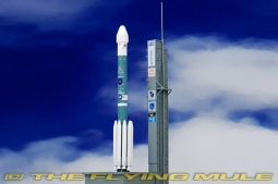 Delta II Rocket Diecast Model, USAF, GPS-IIR-16, Launch November 17th, 2006