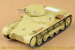 Sd.Kfz.101 Panzer I Diecast Model, German Army 5th Light Div DAK, #1, Al Agheila