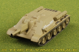 SU-122 Self-Propelled Gun Diecast Model, Soviet Army, USSR