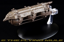 Export Freighter Diecast Model, Malons, STAR TREK: Voyager, w/Magazine