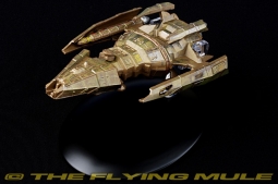 Hirogen Warship Diecast Model, Hirogen Hunters, STAR TREK: Voyager, w/Magazine