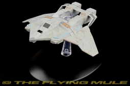 Federation Attack Fighter Diecast Model, Starfleet, STAR TREK: Deep Space Nine, w/Magazine