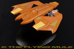 Vidiian Warship Diecast Model, Vidiians, STAR TREK: Voyager, w/Magazine