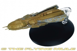 Hirogen Holoship Diecast Model, Hirogen Hunters, STAR TREK: Voyager, w/Magazine - NOV PRE-ORDER