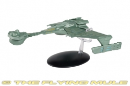 K't'inga-class Battlecruiser Diecast Model, Klingon Empire, STAR TREK: Star Trek, w/Magazine - NOV P