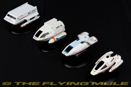 Diecast Model, Starfleet, Shuttlecraft 4-Piece Set