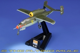 He 162 Volksjager Display Model, Luftwaffe 3./JG 1, Yellow 11, Germany, May 1945