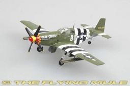 P-51B Mustang Display Model, USAAF 357th FG, 363rd FS, #43-24823 Old Crow, Bud