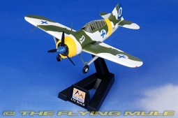 F2A Buffalo Display Model, Finnish Air Force 1/LeLv 24, White 0, Suulajarvi