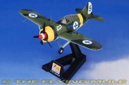 F2A Buffalo Display Model, Finnish Air Force, Blue 5