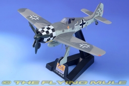 Fw 190A Display Model, Luftwaffe 1./JG 1, White 5, Rudolf Hubl, July