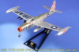 F-84E Thunderjet Display Model, USAF 49th FBW, 9th FBS, Sandy, Taegu, South