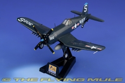 F4U Corsair Display Model, USN VF-53 Iron Angels, White 302, USS Essex