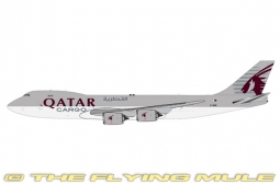 747-8F Diecast Model, Qatar Cargo, A7-BGB