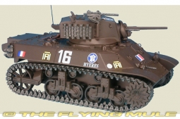 M3 Stuart Display Model, French Army 2nd Armored Div, Paris, France