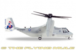 MV-22B Osprey Diecast Model, USMC VMM-365 Blue Knights