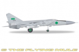 MiG-25PD Foxbat-E Diecast Model, Libyan Air Force 1025 Aerial Sqn, Al Jufra AB