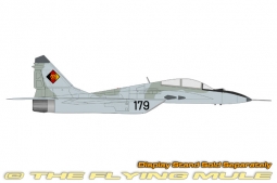 MiG-29UB Fulcrum-B Diecast Model, Luftwaffe JG 3 Wladimir Komarow, Black 179