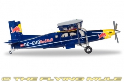 PC-6 Turbo-Porter Diecast Model, The Flying Bulls, OE-EMD