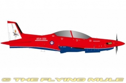 PC-21 Diecast Model, RAAF No.2 FTS, A54-001, RAAF Base Pearce - NOV PRE-ORDER