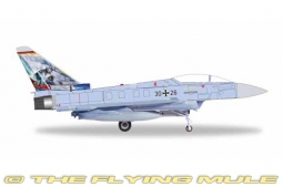 EF-2000 Typhoon S Diecast Model, Luftwaffe TaktLwG 74 Bavarian Tigers, NATO Tiger - NOV PRE-ORDER