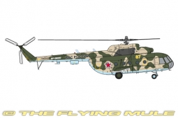 Mi-8MT Hip-C Diecast Model, Russian Air Force, Yellow 87, Torzhok AB, Russia - NOV PRE-ORDER