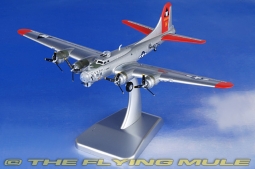 B-17G Flying Fortress Diecast Model, USAAF, #44-85740 Alluminum Overcast